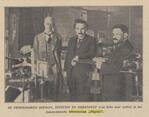 Zeeman met Einstein en Ehrenfest.
<br/>
Algemeen Handelsblad , 1935-05-19